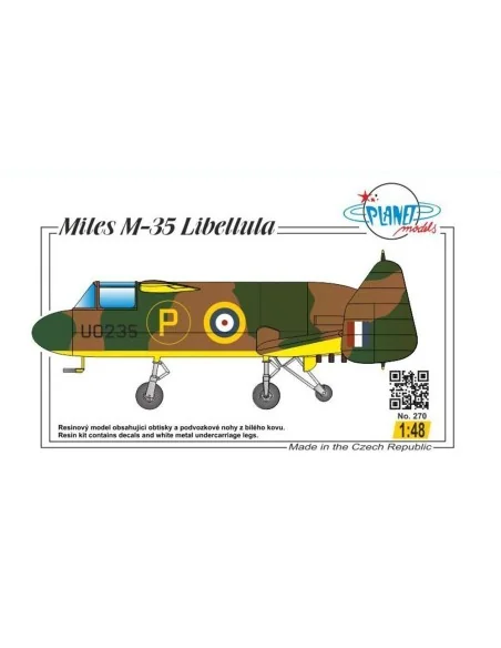 Miles M-35 Libellula, 1/48 - Planet Models 129-PLT270