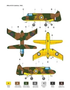 Miles M-35 Libellula, 1/48 - Planet Models 129-PLT270 2