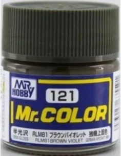 Mr Hobby -Gunze Mr. Color (10 ml) RLM81 Brown Violet - Mr Hobby - G...