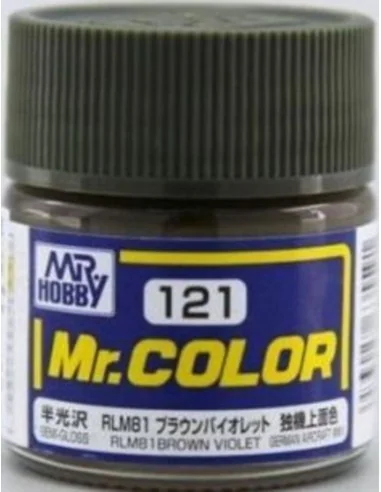 Mr Hobby -Gunze Mr. Color (10 ml) RLM81 Brown Violet - Mr Hobby - G...