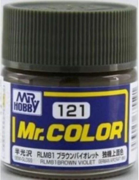 Mr Hobby -Gunze Mr. Color (10 ml) RLM81 Brown Violet - Mr Hobby - G...