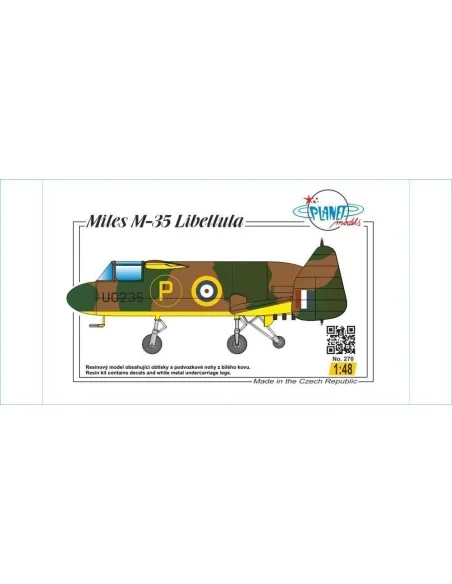 Miles M-35 Libellula, 1/48 - Planet Models 129-PLT270