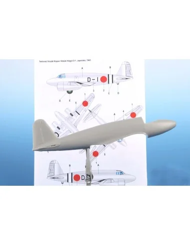 Nippon Kokuki Kogyo D-1 Research Glider, 1/48 - Planet Models 129-P...