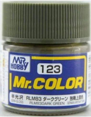 Mr Hobby -Gunze Mr. Color (10 ml) RLM83 Dark Green - Mr Hobby - Gun...