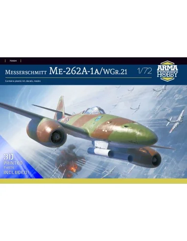 Messerschmitt Me 262 A-1a/WGr.21 Schwalbe, 1/72 - Arma Hobby 70084