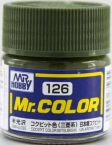 Mr Hobby -Gunze Mr. Color (10 ml) Cockpit Color (Mitsubishi) - Mr H...