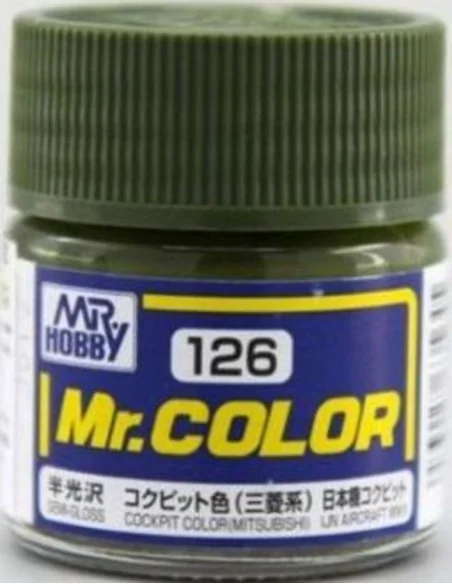Mr Hobby -Gunze Mr. Color (10 ml) Cockpit Color (Mitsubishi) - Mr H...