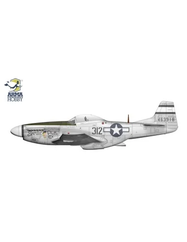 P-51D Mustang™ Very Long Range, 1/72 - Arma Hobby 70073