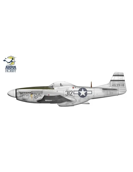 P-51D Mustang™ Very Long Range, 1/72 - Arma Hobby 70073