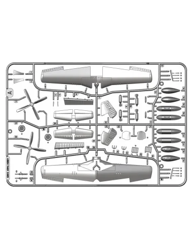 P-51D Mustang™ Very Long Range, 1/72 - Arma Hobby 70073