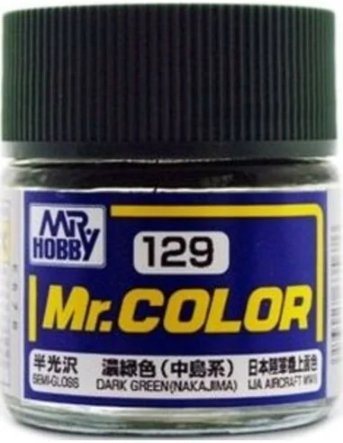 Mr Hobby -Gunze Mr. Color (10 ml) Dark Green (Nakajima) - Mr Hobby ...
