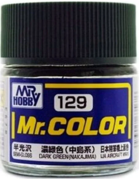 Mr Hobby -Gunze Mr. Color (10 ml) Dark Green (Nakajima) - Mr Hobby ...