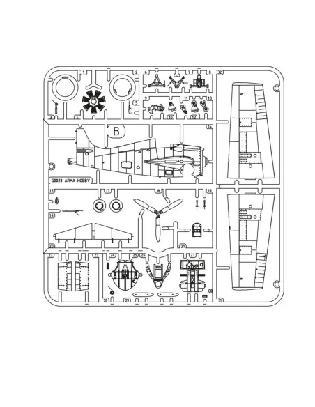 Wildcat™, 1/72 - Arma Hobby 70090