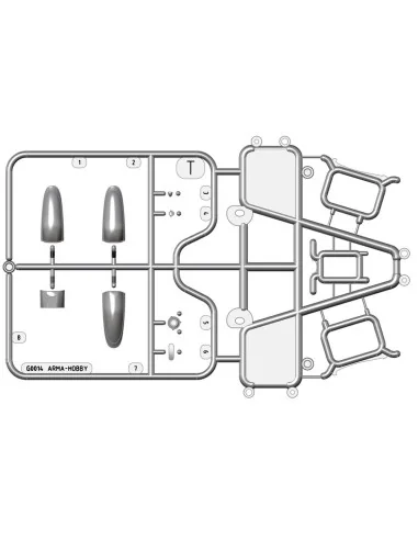 [NO_DESC] P-51D Mustang™ Very Long Range, 1/72 - Arma Hobby 70073