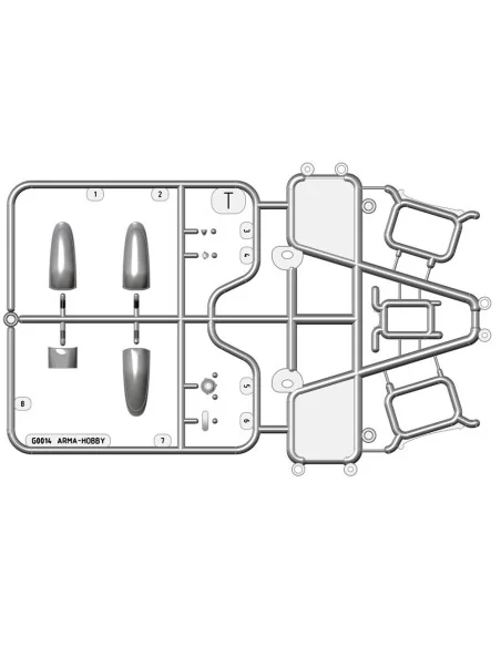 [NO_DESC] P-51D Mustang™ Very Long Range, 1/72 - Arma Hobby 70073