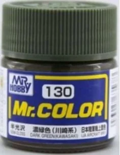 Mr Hobby -Gunze Mr. Color (10 ml) Dark Green (Kawasaki) - Mr Hobby ...