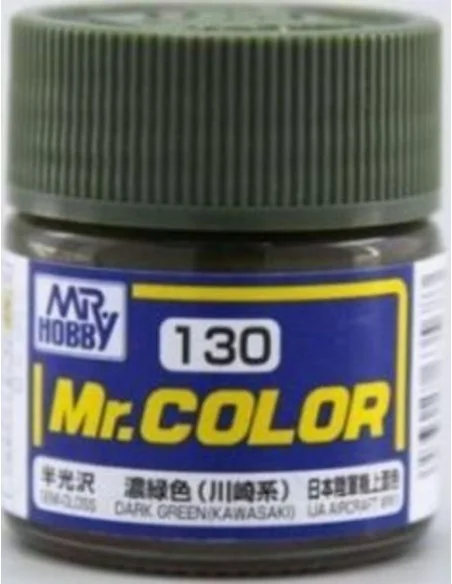 Mr Hobby -Gunze Mr. Color (10 ml) Dark Green (Kawasaki) - Mr Hobby ...