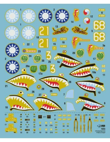 Curtiss Hawk 81-A2, 1/72 - Arma Hobby 70094