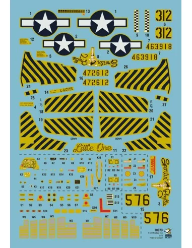 P-51D Mustang™ Very Long Range, 1/72 - Arma Hobby 70073