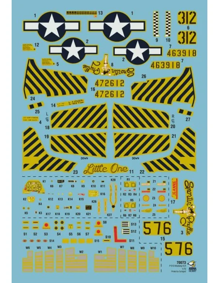 P-51D Mustang™ Very Long Range, 1/72 - Arma Hobby 70073