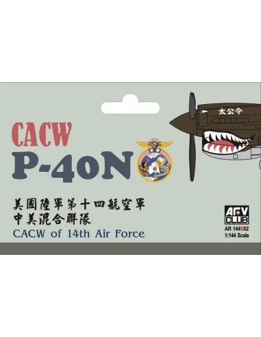 CACW P40-N (CACW of 14th Air Force), 1/144 - AFV-Club AR144S02