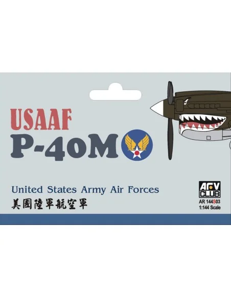 USAAF P40-M (United States Army Air Forc, 1/144 - AFV-Club AR144S03