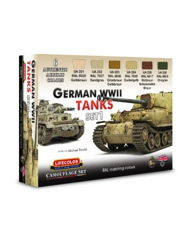 [NO_DESC] German vehicle WWII set n.1 - Lifecolor CS01