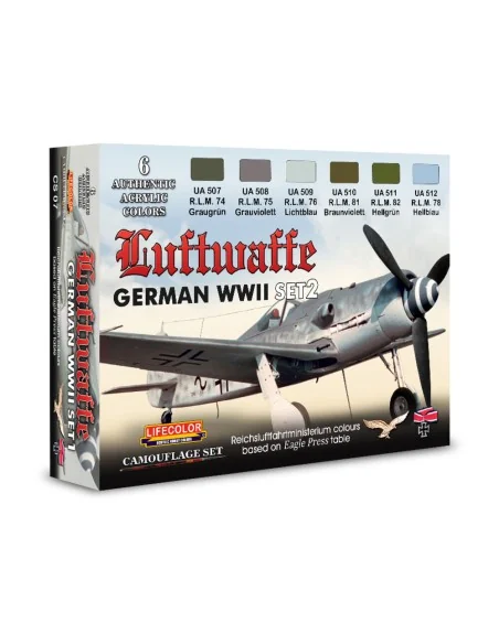 German Luftwaffe set 2 - Lifecolor CS07
