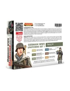 German military uniforms WWII set n.1 - Lifecolor CS04 2