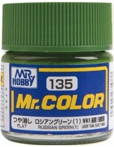 Mr Hobby -Gunze Mr. Color (10 ml) Russian Green (1) - Mr Hobby - Gu...