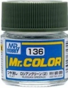 Mr Hobby -Gunze Mr. Color (10 ml) Russian Green (2) - Mr Hobby - Gu...