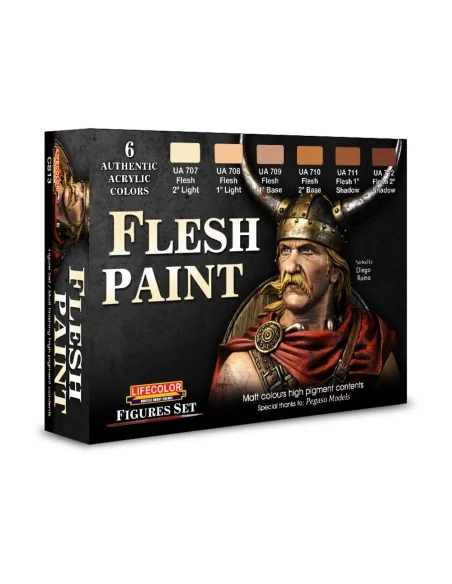 Flesh paint set - Lifecolor CS13