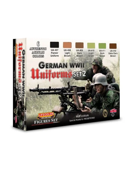 German military uniforms WWII set n.2 - Lifecolor CS05