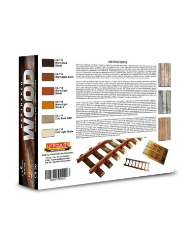 Weathered wood - Lifecolor CS20