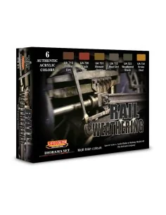 Rail weathering - Lifecolor CS21