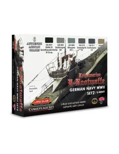 German WWII Kriegsmarine n.2 Camoufl.set - Lifecolor CS12