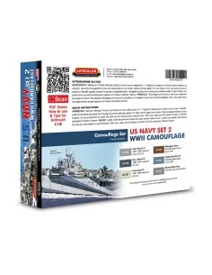 Camouflage Set US Navy WWII Set 2 - Lifecolor CS25 2