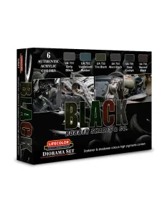Black rubber shades & co. - Lifecolor CS27