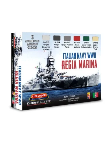 Italian Regia Marina WWII colors - Lifecolor CS15