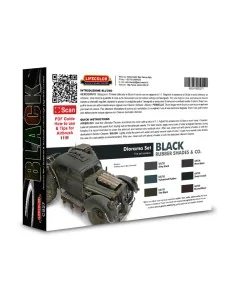 Black rubber shades & co. - Lifecolor CS27 2