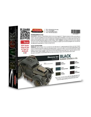 Black rubber shades & co. - Lifecolor CS27