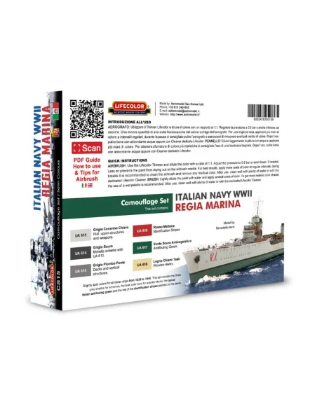 Italian Regia Marina WWII colors - Lifecolor CS15