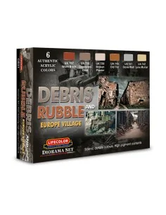 Debris and Rubble Europe Village - Lifecolor CS31