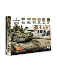 Israeli Army Vehicles & Uniforms - Lifecolor CS32