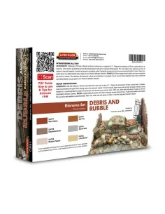 Debris and Rubble Europe Village - Lifecolor CS31 2