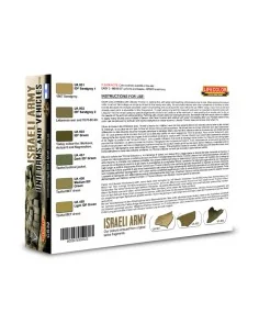 Israeli Army Vehicles & Uniforms - Lifecolor CS32 2