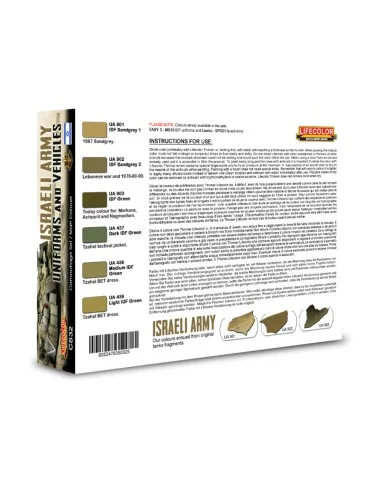 Israeli Army Vehicles & Uniforms - Lifecolor CS32