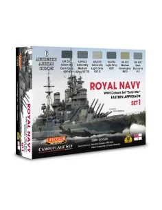 Royal Navy WWII Eastern Approach early war Set 1 Camouflage Set - L...