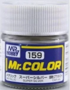 Mr Hobby -Gunze Mr. Color (10 ml) Super Silver - Mr Hobby - Gunze C...
