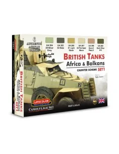 British Tanks WWII (Afrika & Balkan) - Lifecolor CS43
